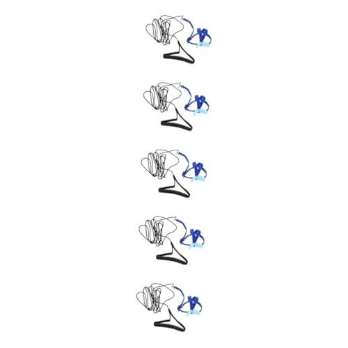 DOITOOL 5-teiliges Set Für Papageien Vögel Trainingsleinen Für Papageien Hühner Vögel Zugseil Vogeltrainingsleine Vogelleine von DOITOOL