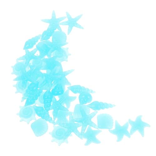 DOITOOL 50 Stück Aquarium Fluoreszierender Stein Kiessteine Für Aquarien Glühen in Den Dunklen Kieseln Dekorationen Für Aquarien Blumentopf-kieselsteine Dekorative Muschel Harz Meeresstein DOITOOL 50 Stück Aquarium Fluoreszierender Stein Kiessteine Für Aquarien Glühen in Den Dunklen Kieseln Dekorationen Für Aquarien Blumentopf-kieselsteine Dekorative Muschel Harz Meeresstein von DOITOOL