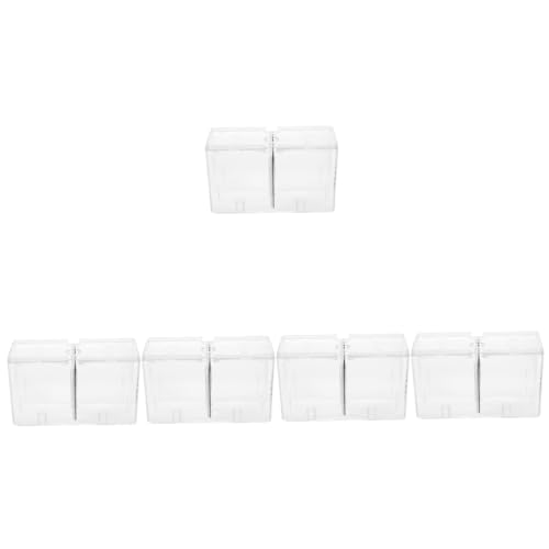 DOITOOL 5 Stücke Box Breeder Aquarium Betta Fisch Zucht Box Aquarium Fishtank Zucht Box Für Isolation Und Fischeier von DOITOOL