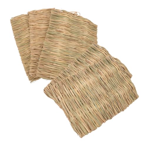 DOITOOL Grasmatten-Set 5-teilig Einstreumatten Für Meerschweinchen Atmungsaktive Haustiermatte Für Den Einsatz Als Hamster-kühlmatte DOITOOL Grasmatten-Set 5-teilig Einstreumatten Für Meerschweinchen Atmungsaktive Haustiermatte Für Den Einsatz Als Hamster-kühlmatte von DOITOOL