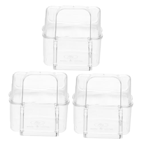 DOITOOL 6 STK Futterbox für Papageien Vogelfütterungshalter Vogeltrinker wild vogelkäfig Fenster-Vogelhäuschen Futterhalter für Vögel Futternapf für Vögel Lebensmittel Container Essensbox DOITOOL 6 STK Futterbox für Papageien Vogelfütterungshalter Vogeltrinker wild vogelkäfig Fenster-Vogelhäuschen Futterhalter für Vögel Futternapf für Vögel Lebensmittel Container Essensbox von DOITOOL