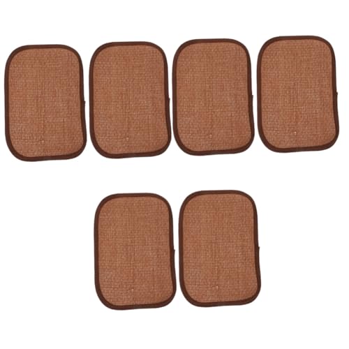 DOITOOL 6 STK Kaninchenmatte Spielzeug Kühlende Grasmatte Chinchilla Cooles Bett Gras Und Reben DOITOOL 6 STK Kaninchenmatte Spielzeug Kühlende Grasmatte Chinchilla Cooles Bett Gras Und Reben von DOITOOL