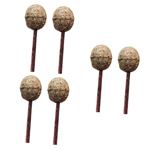 DOITOOL 6 STK Katzenspielzeug Bambus Lutscher Kätzchen DOITOOL 6 STK Katzenspielzeug Bambus Lutscher Kätzchen von DOITOOL
