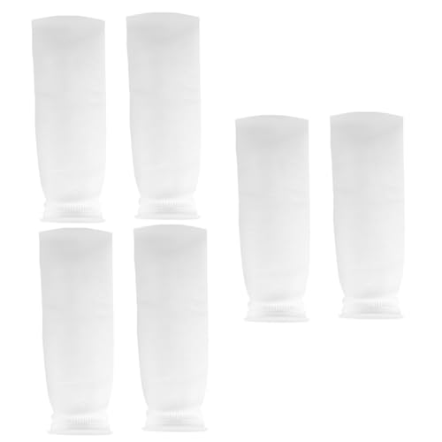 DOITOOL 6 Stück 4 Sockenschuhe Weiß Gittergewebe Filtermaterial von DOITOOL