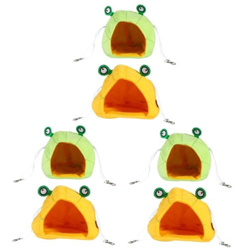 DOITOOL 6 STK hängendes Nest Faltbares Haustierhaus Leichtes Haustierhaus kleine Tierhöhle kleine Tiere Katze aufhängbare Nester Haustierbetten Eichhörnchen Hängematte Karton Haustierkäfig DOITOOL 6 STK hängendes Nest Faltbares Haustierhaus Leichtes Haustierhaus kleine Tierhöhle kleine Tiere Katze aufhängbare Nester Haustierbetten Eichhörnchen Hängematte Karton Haustierkäfig von DOITOOL