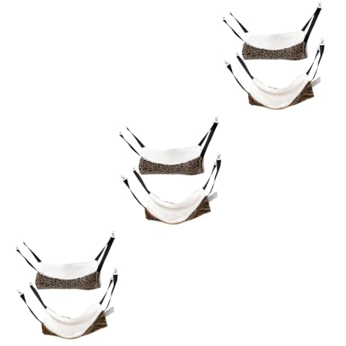 DOITOOL 3 Sets Katzenschaukel-hängematte Haustierkäfig-hängematte Abnehmbares Bett Warmes Katzenschlafbett Kätzchenbett Platzsparend 2 Stück X 3 DOITOOL 3 Sets Katzenschaukel-hängematte Haustierkäfig-hängematte Abnehmbares Bett Warmes Katzenschlafbett Kätzchenbett Platzsparend 2 Stück X 3 von DOITOOL