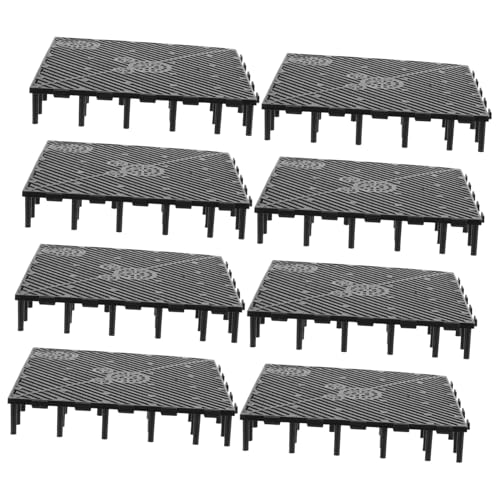 DOITOOL 60 STK Fisch Kies Netz PVC-Spleißzubehör für Aquarien Fischfilter unter Kies unterlegscheiben Sieb untere Filterplatte PVC-Filterplatte Nähen Aquarium Ausrüstung Tablett Teilung von DOITOOL