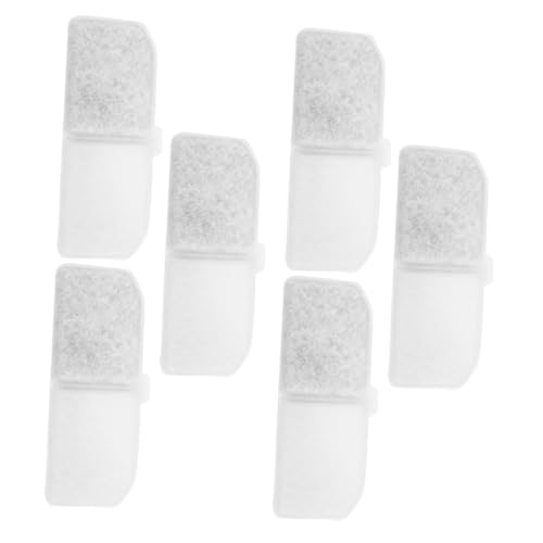DOITOOL 6 Stück Ersatzfilter Für Katzenbrunnen Haarfilterung Wassergeschmack Langlebig Für Haustier-wasserbrunnen DOITOOL 6 Stück Ersatzfilter Für Katzenbrunnen Haarfilterung Wassergeschmack Langlebig Für Haustier-wasserbrunnen von DOITOOL