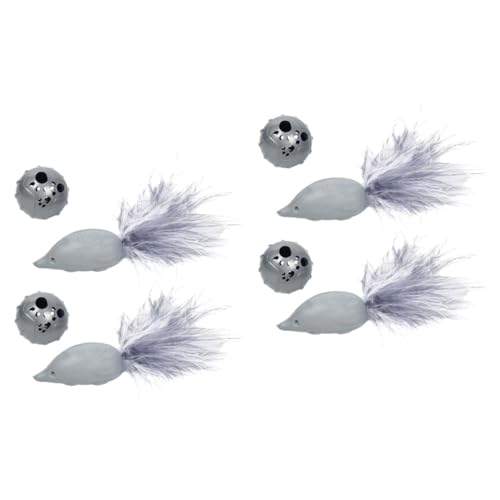 DOITOOL 8 STK Kugel Glocke neckendes Katzenspielzeug Katzen-Teaser-Spielzeug interaktives katzenspielzeug Interactive cat Toy Pompones de Porristas katzenminze Katzenglockenkugeln DOITOOL 8 STK Kugel Glocke neckendes Katzenspielzeug Katzen-Teaser-Spielzeug interaktives katzenspielzeug Interactive cat Toy Pompones de Porristas katzenminze Katzenglockenkugeln von DOITOOL