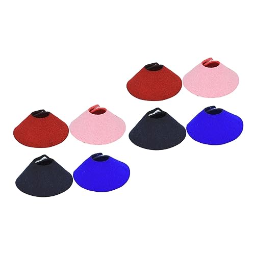 DOITOOL 2sets Papagei Schutzkragen Vogel Halskragen Weichen Stoff-Kratzer Für Ziervögel 4 Stücke * 2 DOITOOL 2sets Papagei Schutzkragen Vogel Halskragen Weichen Stoff-Kratzer Für Ziervögel 4 Stücke * 2 von DOITOOL