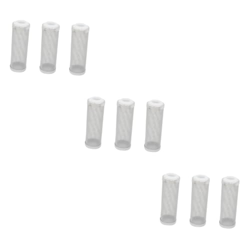 DOITOOL 9 STK Netzsieb für Aquarien Aquarienwasser Aquarienaufnahme Ansaugsieb Stainer-Stahlsieb Aquarium Filter Einlassabdeckung für Fischbecken Schwamm Wassereinlassabdeckung Schild Weiß DOITOOL 9 STK Netzsieb für Aquarien Aquarienwasser Aquarienaufnahme Ansaugsieb Stainer-Stahlsieb Aquarium Filter Einlassabdeckung für Fischbecken Schwamm Wassereinlassabdeckung Schild Weiß von DOITOOL
