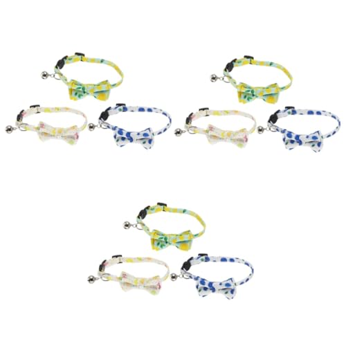 DOITOOL 3er-Set Hundehalsband Obsthalsband Haustier-Fliege Hundehalsband Mit Schleife Design Für Katzen Und Kätzchen 3 Stück * 3 DOITOOL 3er-Set Hundehalsband Obsthalsband Haustier-Fliege Hundehalsband Mit Schleife Design Für Katzen Und Kätzchen 3 Stück * 3 von DOITOOL