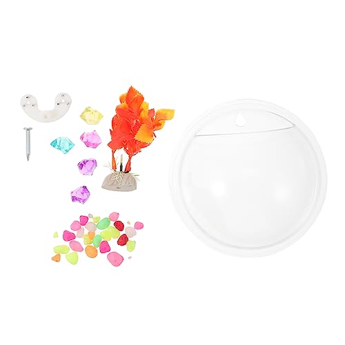 DOITOOL Aquarium Pflanzer Hängen Vase Home Decor Acryl Fisch Tank 15cm Schüssel Einzigartige Halbkugelförmige Design DOITOOL Aquarium Pflanzer Hängen Vase Home Decor Acryl Fisch Tank 15cm Schüssel Einzigartige Halbkugelförmige Design von DOITOOL