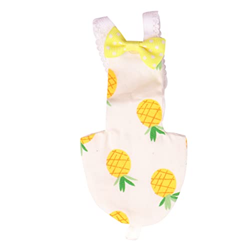 DOITOOL Windel-fluganzug Für Papageien Tauben Und Vögel Verstellbare Träger Einfache Reinigung Einzigartiges Ananas-Muster DOITOOL Windel-fluganzug Für Papageien Tauben Und Vögel Verstellbare Träger Einfache Reinigung Einzigartiges Ananas-Muster von DOITOOL