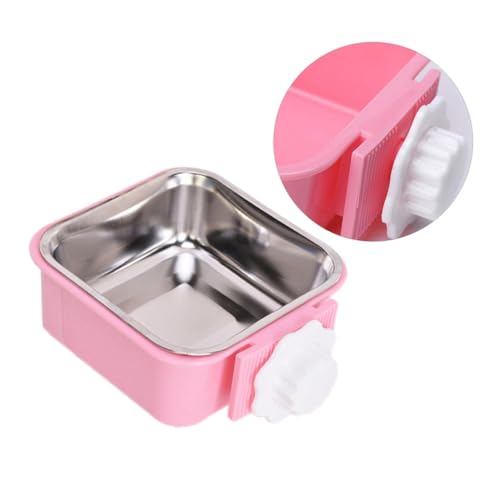 DOITOOL Hängender Futternapf Aus Edelstahl für Hunde und Katzen Wasserspender Feste Halterung Größe S DOITOOL Hängender Futternapf Aus Edelstahl für Hunde und Katzen Wasserspender Feste Halterung Größe S von DOITOOL