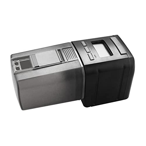 DOITOOL Futterspender für Aquarien Automatischer Futterspender mit Timer 10 L Fassungsvermögen für Tropische Aquarien Schwarz DOITOOL Futterspender für Aquarien Automatischer Futterspender mit Timer 10 L Fassungsvermögen für Tropische Aquarien Schwarz von DOITOOL