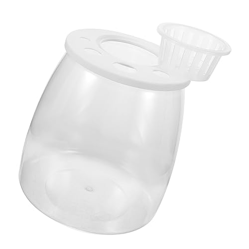 DOITOOL Mini Fischglas Kunststoff Fisch Tank Dekorative Schüssel Aquarium Tank Für Wohnzimmer Decor DOITOOL Mini Fischglas Kunststoff Fisch Tank Dekorative Schüssel Aquarium Tank Für Wohnzimmer Decor von DOITOOL