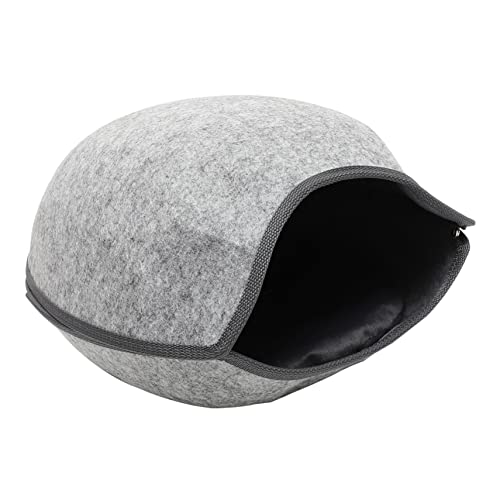 DOITOOL Fischmaulfilz-katzenstreu Katzenbetten & Möbel Katzenhöhle Faltbare Hundehütte Hundeschlafbett Gefilztes Katzenhaus Kalt Haustierbetten Mit Kapuze Wild Filzstoff Winter Welpenbett DOITOOL Fischmaulfilz-katzenstreu Katzenbetten & Möbel Katzenhöhle Faltbare Hundehütte Hundeschlafbett Gefilztes Katzenhaus Kalt Haustierbetten Mit Kapuze Wild Filzstoff Winter Welpenbett von DOITOOL