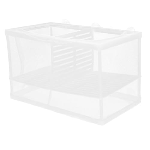 DOITOOL Aquarium Züchter Net Fisch Inkubator Tank Fisch Braten Brüterei Tasse 26x15x18cm von DOITOOL