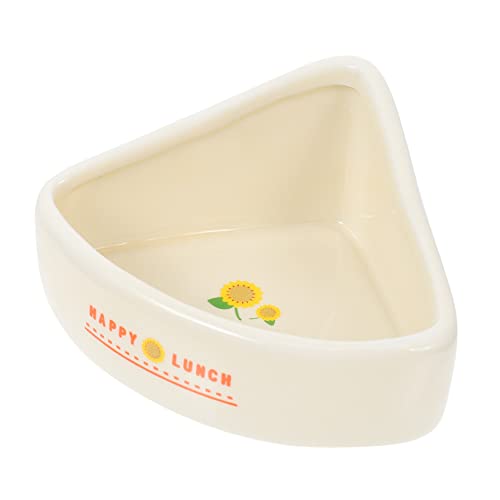 DOITOOL Eck-futternapf Hamster-futternapf Kleiner Futternapf Aus Keramikmaterial DOITOOL Eck-futternapf Hamster-futternapf Kleiner Futternapf Aus Keramikmaterial von DOITOOL