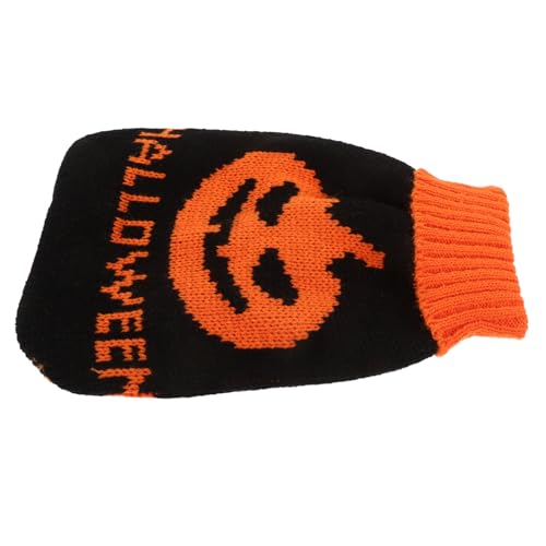DOITOOL -welpenmantel Mit Kürbismotiv Pullover Für Hunde Entzückendes Haustier-kleidungsstück Waschbar von DOITOOL
