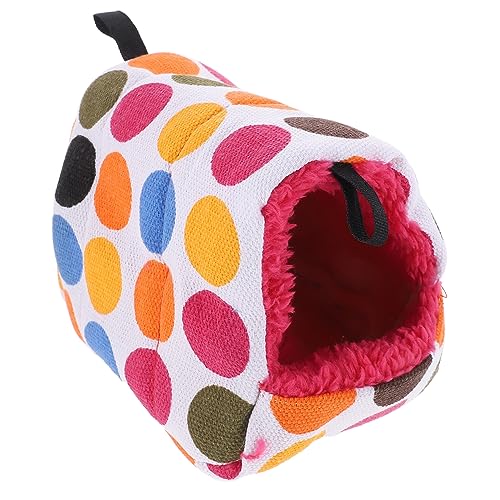 DOITOOL Hamster Baumwollnest Warme Plüschbettwäsche Versteck Für Flauschige Vögel Warmes Tunnelbett Chinchilla-Accessoire Warmes Hamsterversteck Hängematten Baumwolle Verdicken Hamsternest DOITOOL Hamster Baumwollnest Warme Plüschbettwäsche Versteck Für Flauschige Vögel Warmes Tunnelbett Chinchilla-Accessoire Warmes Hamsterversteck Hängematten Baumwolle Verdicken Hamsternest von DOITOOL