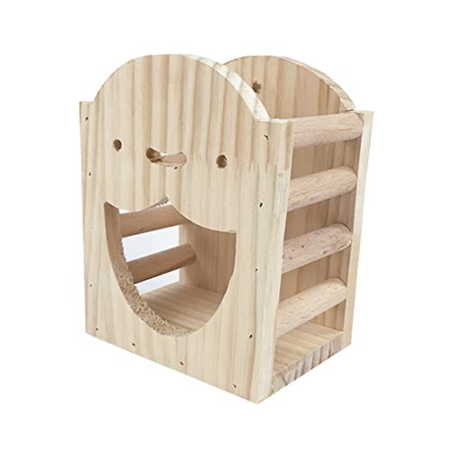 DOITOOL Holz Heu Spender für Kaninchen Meerschweinchen Feeder Rack Tiernahrung von DOITOOL
