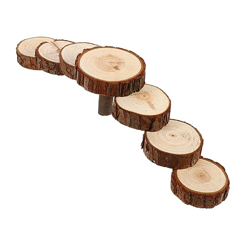 DOITOOL Holzleiter Für Hamster Kletterständer Spielzeug Für Kleintiere Molarenpflege von DOITOOL