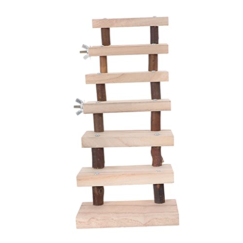 DOITOOL Hamster-Kletterleiter Vögel Hamster-Kauspielzeug Pet Spielzeuge Chinchilla-Treppe Heimtierbedarf Klettern Kleine Tiere Haustierzubehör Eichhörnchen Meerschweinchen DOITOOL Hamster-Kletterleiter Vögel Hamster-Kauspielzeug Pet Spielzeuge Chinchilla-Treppe Heimtierbedarf Klettern Kleine Tiere Haustierzubehör Eichhörnchen Meerschweinchen von DOITOOL