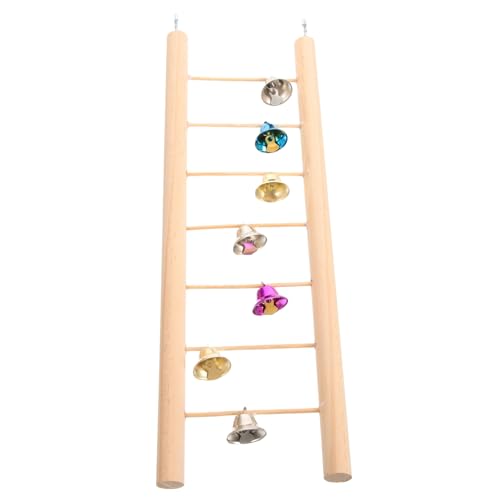 DOITOOL Kletterleiter Für Papageien Vogelleiter-Spielzeug Aus Holz Sicher Und Anregend Für Kleintiere Hamster-trittleiter von DOITOOL