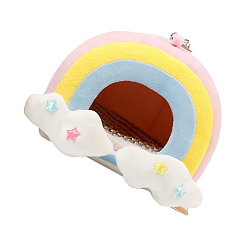 DOITOOL Warmes Nest Für Hamster Bequemes Bett Für Gemütliche Hängematte Für Meerschweinchen Spielzeug Einfach von DOITOOL