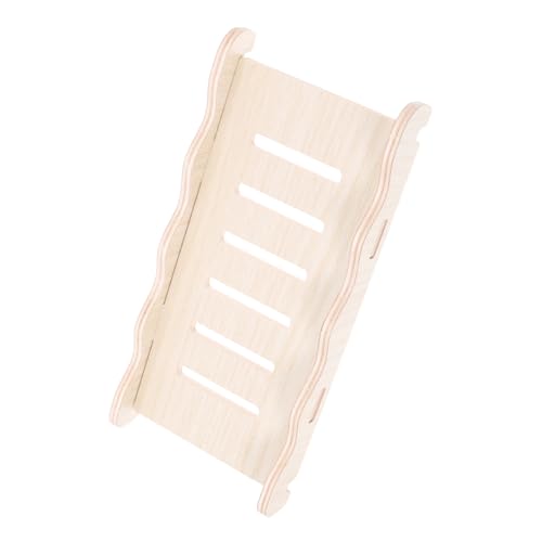 DOITOOL Hamsterleiter-plattform Aus Holz Beißleiter Haustier-kletterspielzeug Chinchilla-Leiter Tier-lebensraum-zubehör DOITOOL Hamsterleiter-plattform Aus Holz Beißleiter Haustier-kletterspielzeug Chinchilla-Leiter Tier-lebensraum-zubehör von DOITOOL