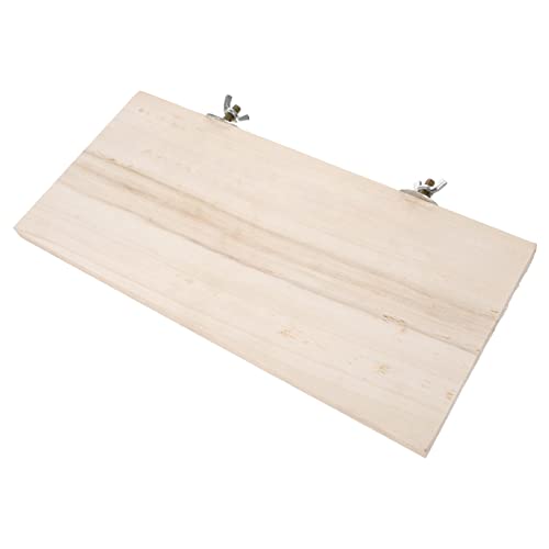 DOITOOL Hamster Holzspielzeug Plattform Stabiler Sprungbrett Für Hamster Und Meerschweinchen Praktisch Langlebig Und Einfach Im Käfig Zu Befestigen Für Spiel Und Ruhe DOITOOL Hamster Holzspielzeug Plattform Stabiler Sprungbrett Für Hamster Und Meerschweinchen Praktisch Langlebig Und Einfach Im Käfig Zu Befestigen Für Spiel Und Ruhe von DOITOOL
