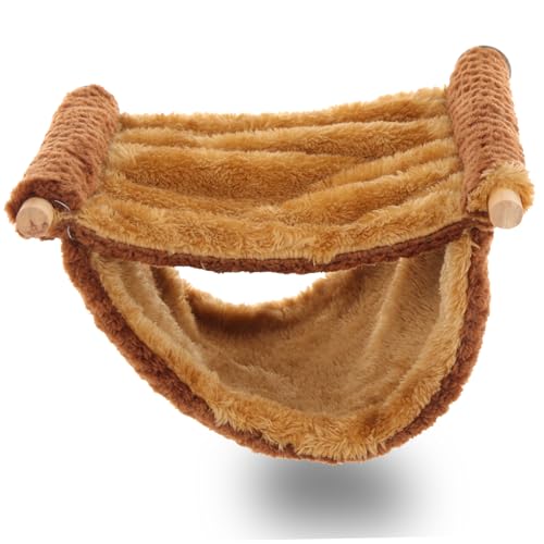 DOITOOL Entzückendes Meerschweinchenbett Weiche Hamster-hängematte Dekoratives Chinchilla-Bett für Den Käfigschutz DOITOOL Entzückendes Meerschweinchenbett Weiche Hamster-hängematte Dekoratives Chinchilla-Bett für Den Käfigschutz von DOITOOL