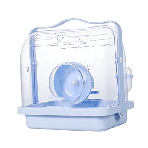 DOITOOL Reisekäfig für Haustiere Hamster-reisebehälter Hochwertiger Kunststoff Leicht Zu Reinigen Sicher für Hamster und Andere Kleintiere Cremefarben DOITOOL Reisekäfig für Haustiere Hamster-reisebehälter Hochwertiger Kunststoff Leicht Zu Reinigen Sicher für Hamster und Andere Kleintiere Cremefarben von DOITOOL