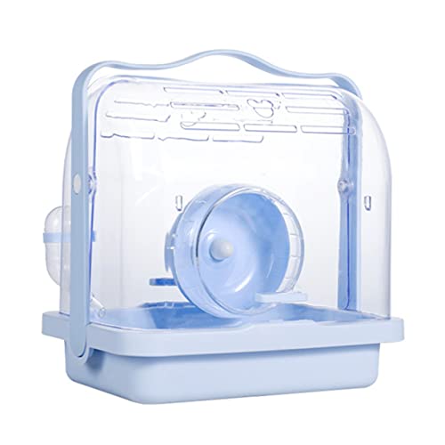 DOITOOL Hamster mit Käfig Hamsterversteck Valise de Voyage Koffer Reisezubehör Hamsterhäuser Reisekäfig für kleine Haustiere Hamsterkäfig Haustierkäfig Korb Hamsterhaus von DOITOOL