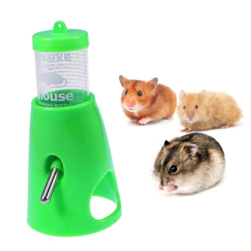DOITOOL Tierfutter einfach zu säubern automatische Zuführung Hamsterfutter wasserflasche Trinkflasche für Hamster Wasserspender für Hamster niedlich Trinkbrunnen Geschirr von DOITOOL