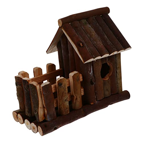 DOITOOL Hamsterhaus Spielzeug Gewidmet Holz Hölzernes Nest von DOITOOL