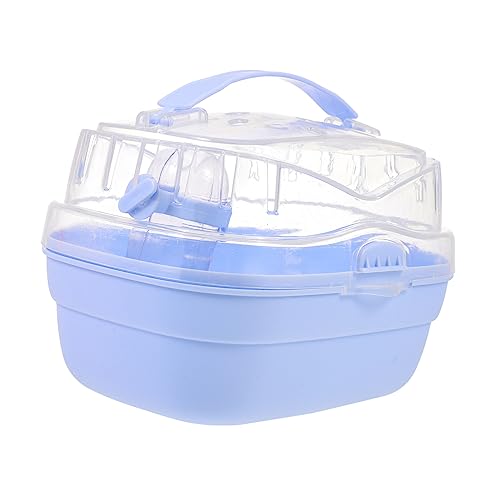 DOITOOL Hamsterkäfig Mäusekäfig Hamster-Wasserflasche Tragetasche aus Plastik Hamsterhaus Koffer Rattenträger Hamsterträger Langen Schwanz Container Kleine Tiere Reisen pp von DOITOOL