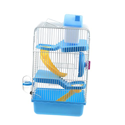 DOITOOL Luxuriöser Hamsterkäfig mit DREI Schichten Leiser Lauf Radbelüftung Leicht Zu Bewegen DOITOOL Luxuriöser Hamsterkäfig mit DREI Schichten Leiser Lauf Radbelüftung Leicht Zu Bewegen von DOITOOL