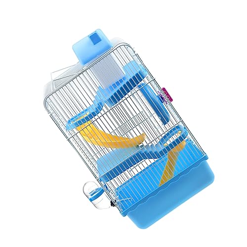 DOITOOL 3-stöckiger Hamster-Villa-käfig Geräumiger Wohnraum Für Haustiere Stabiles Kunststoff-zubehörset in Hellem DOITOOL 3-stöckiger Hamster-Villa-käfig Geräumiger Wohnraum Für Haustiere Stabiles Kunststoff-zubehörset in Hellem von DOITOOL