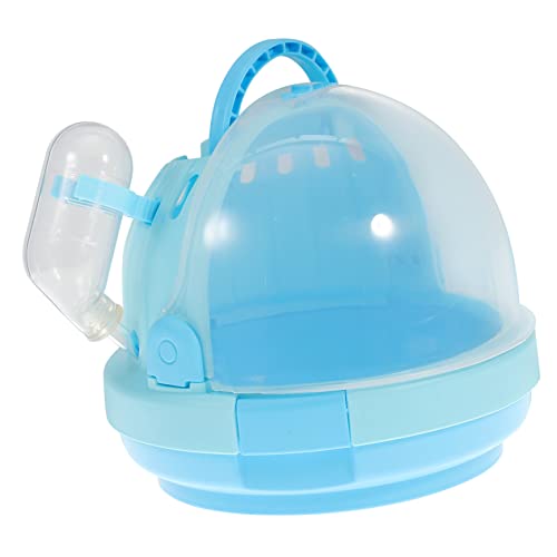 DOITOOL Hamsterkäfig Mitnehmen Hamsterkäfig Transportieren Reiserucksack Meerschweinchen Rucksackträger Für Hamster Hamsterfall Hamster Tragetasche Klein Plastik Outdoor- Reisen von DOITOOL