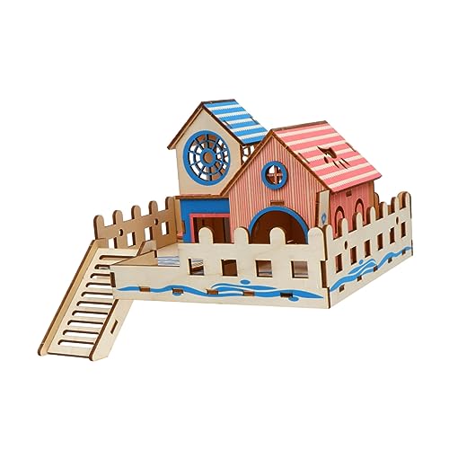 DOITOOL Kletterleiter Aus Holz für Hamster Rattenleiter Spielzeug für Bewegung und Unterhaltung Kleiner Haustiere DOITOOL Kletterleiter Aus Holz für Hamster Rattenleiter Spielzeug für Bewegung und Unterhaltung Kleiner Haustiere von DOITOOL