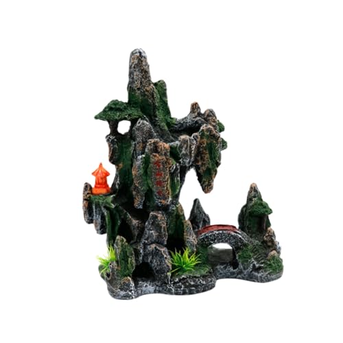 DOITOOL Künstliche Aquarium Fisch Tank Berg Landschaft Baum Loch Ornament für Frische/ DOITOOL Künstliche Aquarium Fisch Tank Berg Landschaft Baum Loch Ornament für Frische/ von DOITOOL