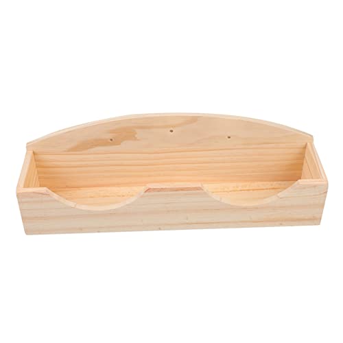 DOITOOL Holzfutternapf Feeder Heu Krippe Rack Für Chinchilla Meerschweinchen DOITOOL Holzfutternapf Feeder Heu Krippe Rack Für Chinchilla Meerschweinchen von DOITOOL