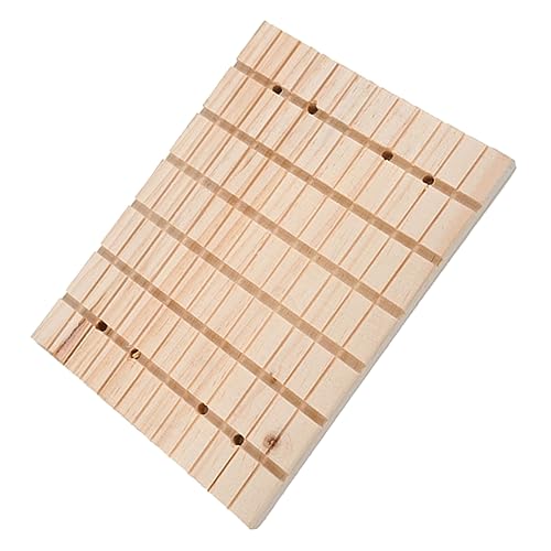DOITOOL Kleintier Kratzbrett Für Kaninchen Hamster Kleine Haustiere Schleifplatte Mit Glatter Oberfläche Krallenpflege Und von DOITOOL