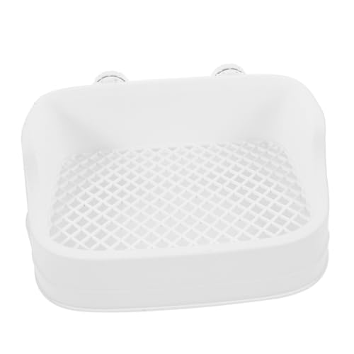 DOITOOL Haustier Töpfchen kleine Haustiertoilette Hasen-Toilettenbox Kaninchenkäfig Haustiertoilette für Käfig Kaninchenbedarf Quadrat Mülleimer großes Kaninchen Trainer DOITOOL Haustier Töpfchen kleine Haustiertoilette Hasen-Toilettenbox Kaninchenkäfig Haustiertoilette für Käfig Kaninchenbedarf Quadrat Mülleimer großes Kaninchen Trainer von DOITOOL
