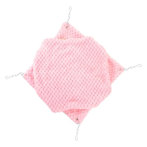 DOITOOL Adorable Hamster Supply Doppelschicht-hängematten für Haustierkäfige Warmes Meerschweinchenbett Zum Aufhängen Versteck DOITOOL Adorable Hamster Supply Doppelschicht-hängematten für Haustierkäfige Warmes Meerschweinchenbett Zum Aufhängen Versteck von DOITOOL