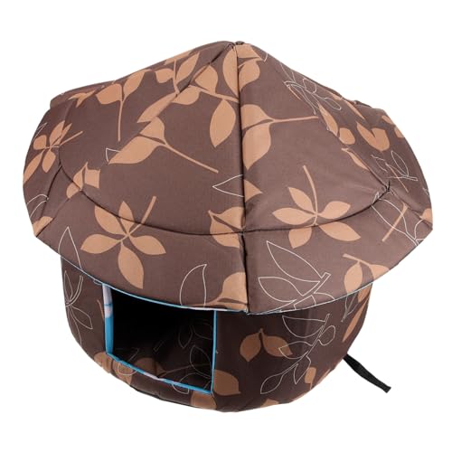 DOITOOL Haustierbett hundesofa pet Bed Hundenestbett Schlafhaus für Haustiere abnehmbares Haustiernest Kissen für Haustiere Kälteschutz Zwinger Katzenmatte Katzenhaus Haustierhaus Stoff von DOITOOL