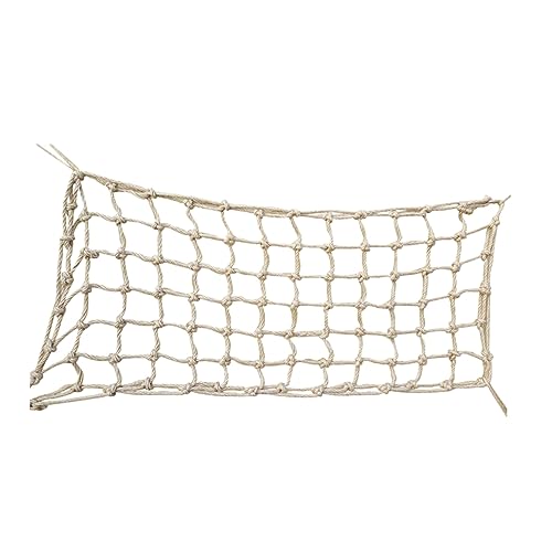 DOITOOL Hängendes Papageienspielzeug Großes und Mittelgroßes Papageien-kletternetz Seil-Haustier-hängematte Kletternetz für Papageien Einfache Installation 50 X 100 cm von DOITOOL